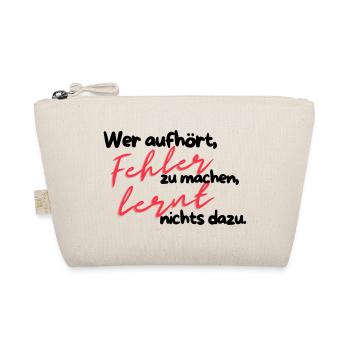 Les erreurs enseignent l’écriture rouge - Trousse biologique - nature - Devant