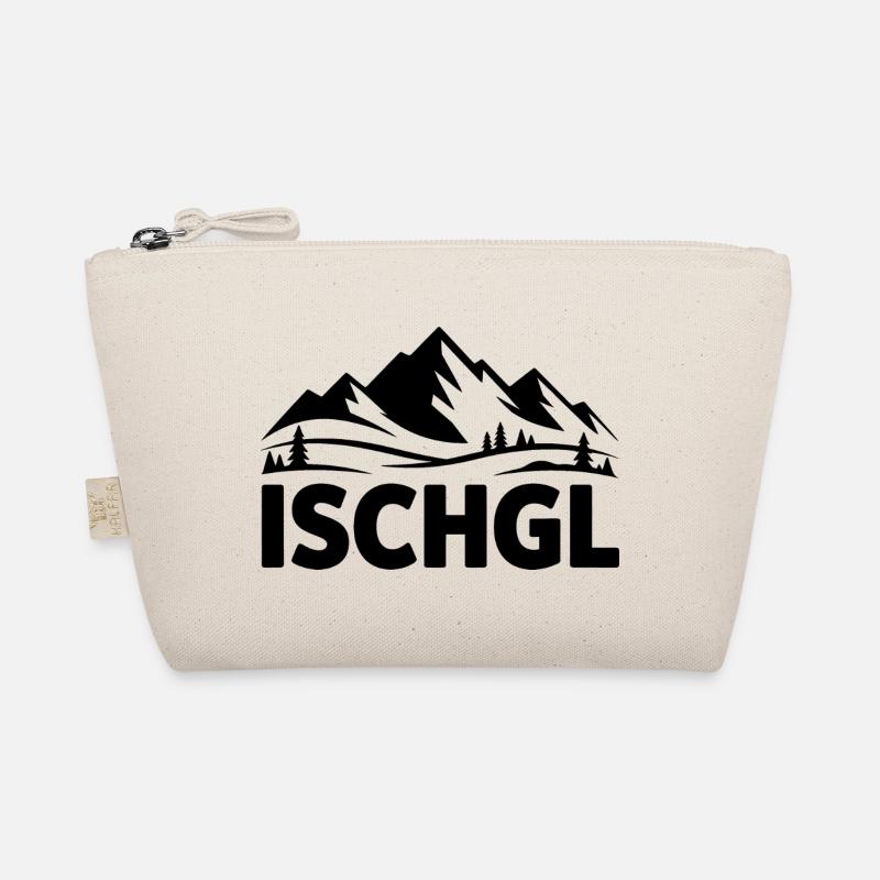 Ischgl - Souvenir Design Bio-Täschchen