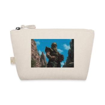 Illustration of a fantasy landscape - Organic Pouch - nature - Front