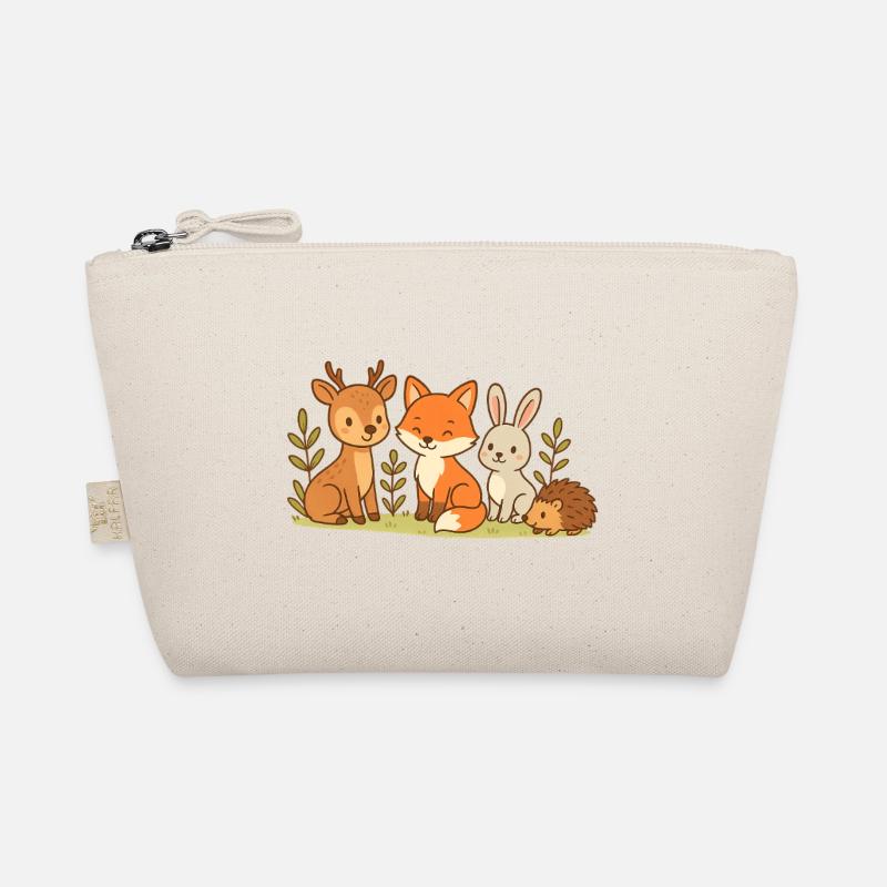 Forest Friends: Fox Deer Hare Organic Pouch