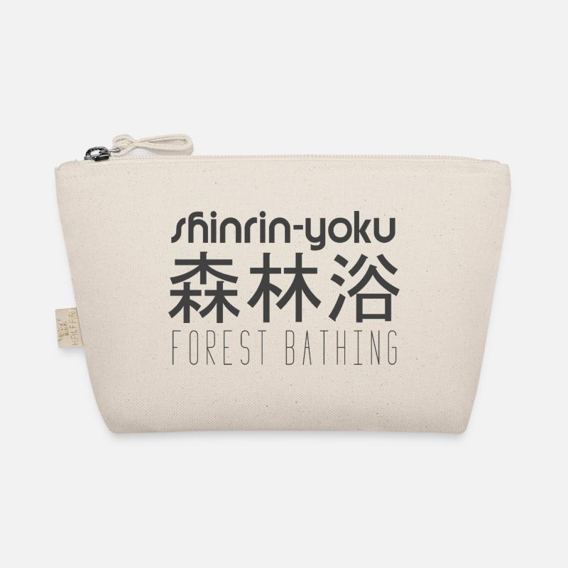 Shinrin-Yoku Forest Bathing Forest Nature Trees Gift Organic Pouch