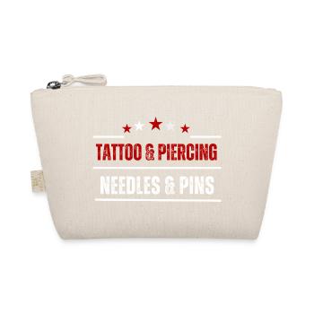 Needles & Pins Stars - Bio-Täschchen - Natur - Vorne