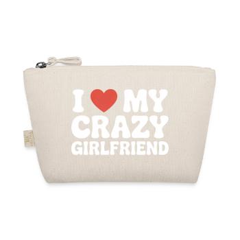 J’aime ma petite amie folle Liebe Meine Freundin - Trousse biologique - nature - Devant