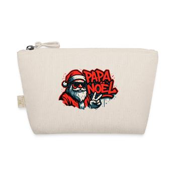 Père Noël Street Art Paix - Trousse biologique - nature - Devant