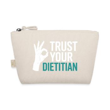 Registered Dietitian Certified Nutrition Counselor - Organic Pouch - nature - Front