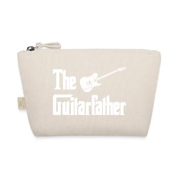 The Guitarist – Typografie mit Gitarre - Bio-Täschchen - Natur - Vorne