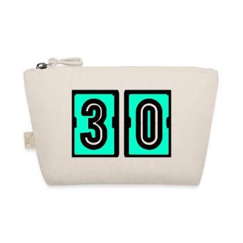 30. 30 ANS. 30e ANNIVERSAIRE. ANNIVERSAIRE 30 ANS. - Trousse biologique - nature - Devant