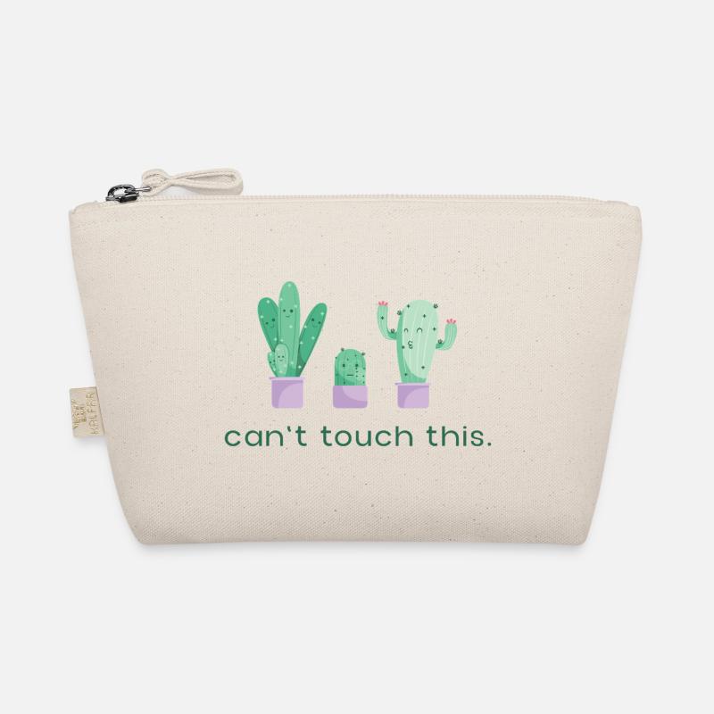 Can't Touch This Cactus Funny Saying Organic Pouch