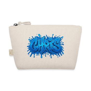 Graffiti  CHRIS Prénom cadeau idéal imprimable sur - Trousse biologique - nature - Devant