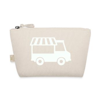 Food Truck Silhouette - Organic Pouch - nature - Front