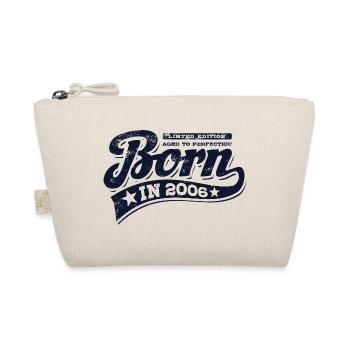 Born in 2006 - Birthday - Limited Edition - Organic Pouch - nature - Front