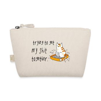 J’essaie de reprendre mes idées en ordre, chat - Trousse biologique - nature - Devant