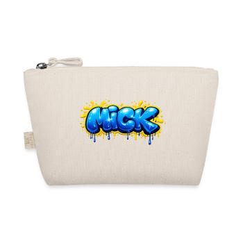 MICK GRAFFITI NAME FOR PERFECT GIFT PRINTABLE - Organic Pouch - nature - Front