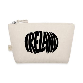 Ireland - Ireland Lettering - Organic Pouch - nature - Front