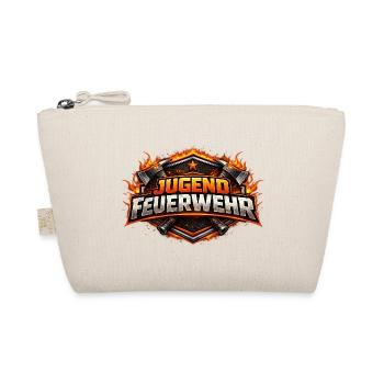 Youth Fire Brigade Fire Logo - Organic Pouch - nature - Front