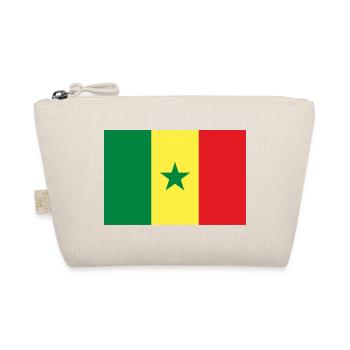 Senegalflagge GrünGelbRot - Bio-Täschchen - Natur - Vorne