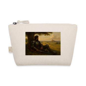 Knight at the edge of the forest - Organic Pouch - nature - Front