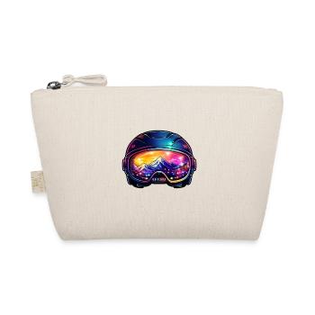 Colored helmet - Organic Pouch - nature - Front