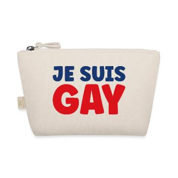 I am gay - Organic Pouch - nature - Front