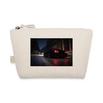 Night Sports Car on the Road - Organic Pouch - nature - Front
