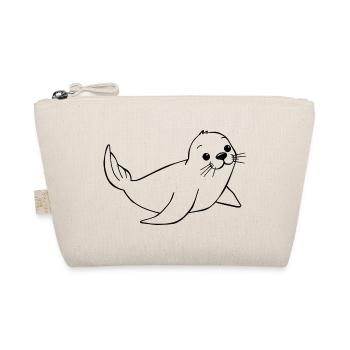 Seal Seals Seals Northern Germany - Organic Pouch - nature - Front