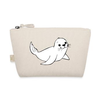 Seal Seals Seals Northern Germany - Organic Pouch - nature - Front