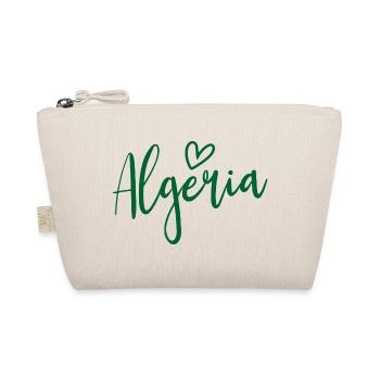 Algeria Heart Women Love Algeria - Organic Pouch - nature - Front