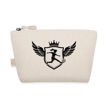 Blason des footballeurs Soccer Girls - Trousse biologique - nature - Devant