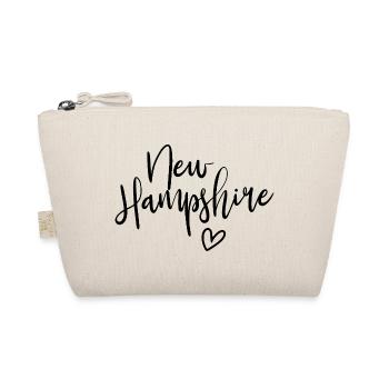 New Hampshire Heart Women's Love New Hampshire - Bio-Täschchen - Natur - Vorne