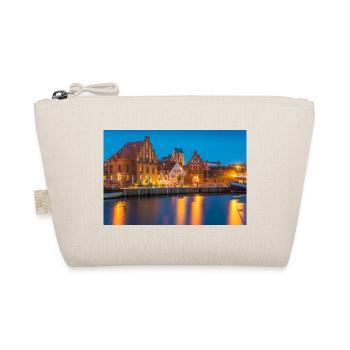 Wismar am Abend - Bio-Täschchen - Natur - Vorne