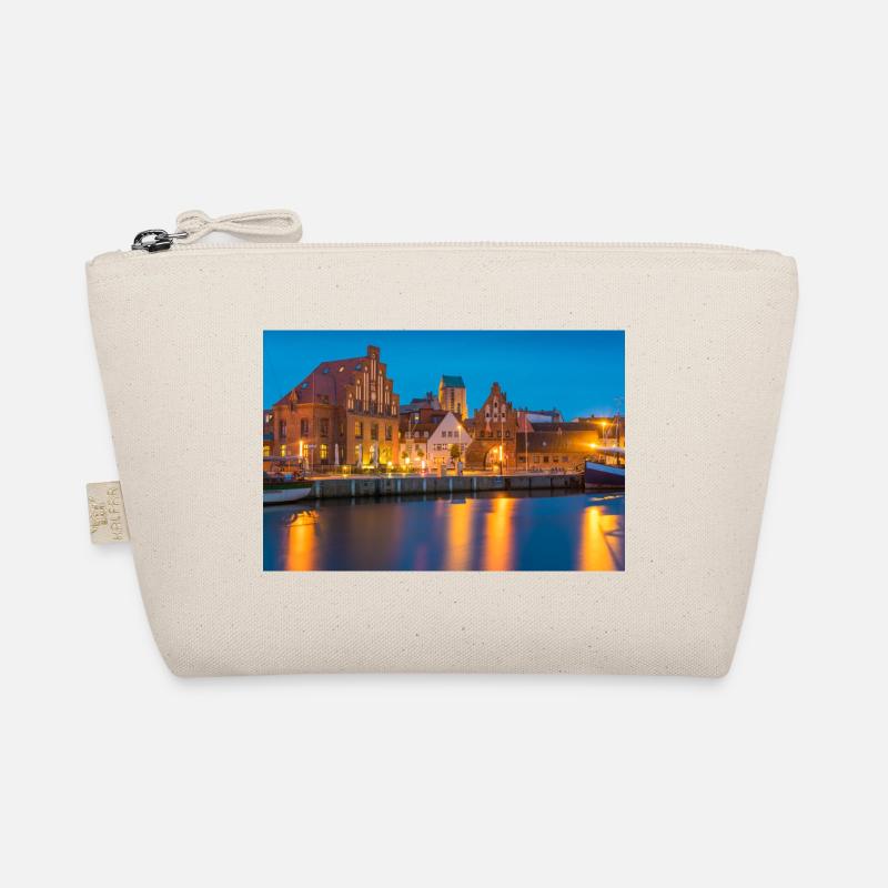 Wismar in the evening Organic Pouch
