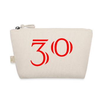 30. 30 ANS. 30e ANNIVERSAIRE. ANNIVERSAIRE 30 ANS. - Trousse biologique - nature - Devant