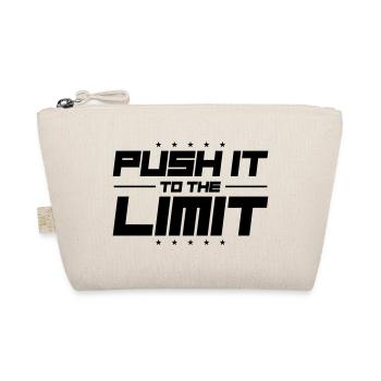 Push It To The Limit - Organic Pouch - nature - Front