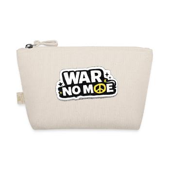 War No More – Sticker Peace & Humanity - Organic Pouch - nature - Front