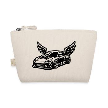 Sports Car Icon Car Tuning - Organic Pouch - nature - Front