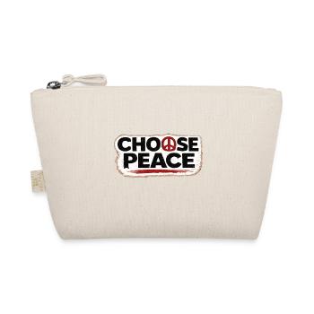 War No More – Sticker Peace & Humanity - Organic Pouch - nature - Front