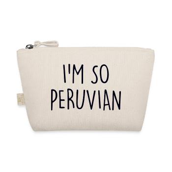I'm so Peruvian Peru - Bio-Täschchen - Natur - Vorne