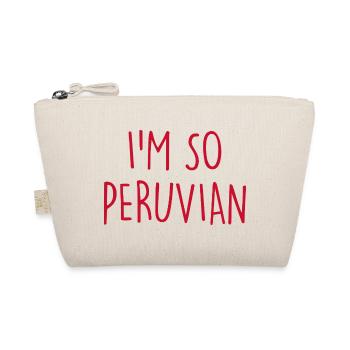 I'm so Peruvian Peru - Bio-Täschchen - Natur - Vorne