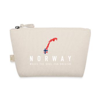 Norway Nature Freedom Scandinavia Design - Organic Pouch - nature - Front
