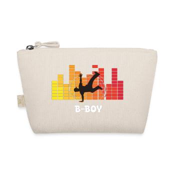B-Boy Breakdance Streetstyle Hip Hop DJ Dance - Organic Pouch - nature - Front