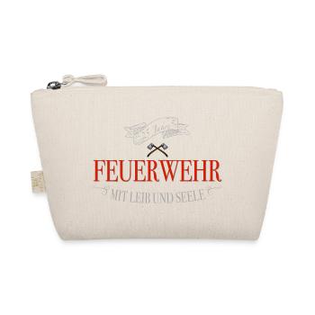 Feuerwehr Leib und Seele 25 Jahre - Bio-Täschchen - Natur - Vorne