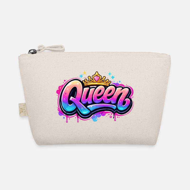 Queen Graffiti Crown Design Trousse biologique