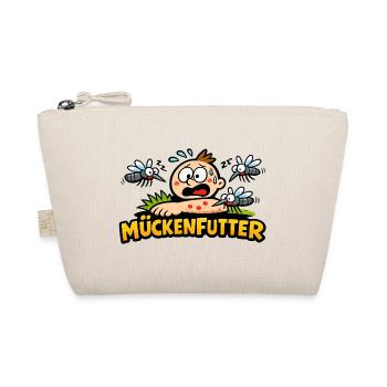 Mückenfutter Cartoon Szene - Bio-Täschchen - Natur - Vorne