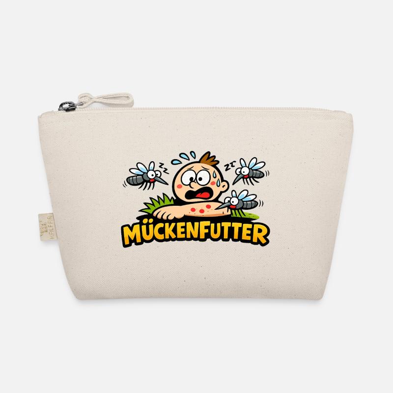 Mückenfutter Cartoon Szene Bio-Täschchen