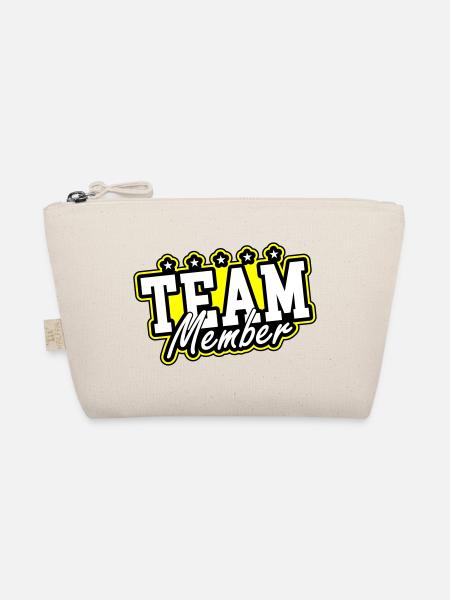 Team Member - Organic Pouch - nature - Front