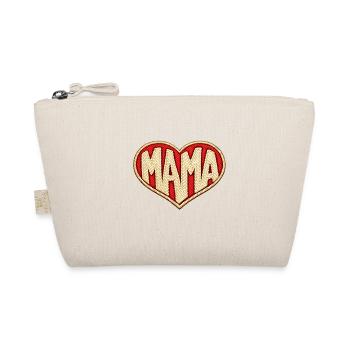Cœur de maman - Trousse biologique - nature - Devant