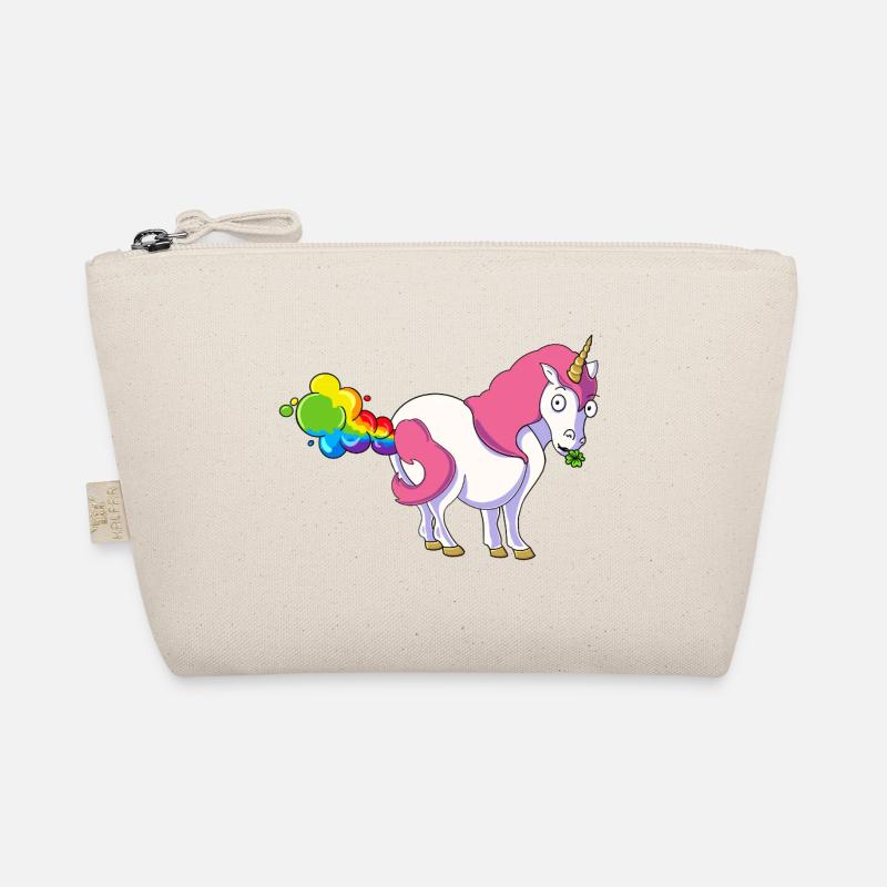 Pupsi Einhorn - Bio-Täschchen - Natur
