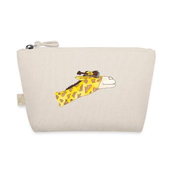 Giraffe in the wind - Organic Pouch - nature - Front