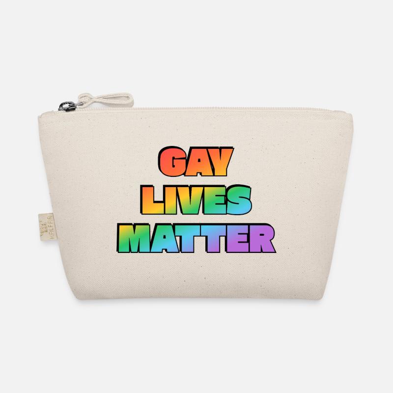 Déclaration typographique Pride Rainbow Trousse biologique
