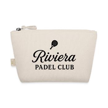 Riviera Padel Club Logo - Trousse biologique - nature - Devant